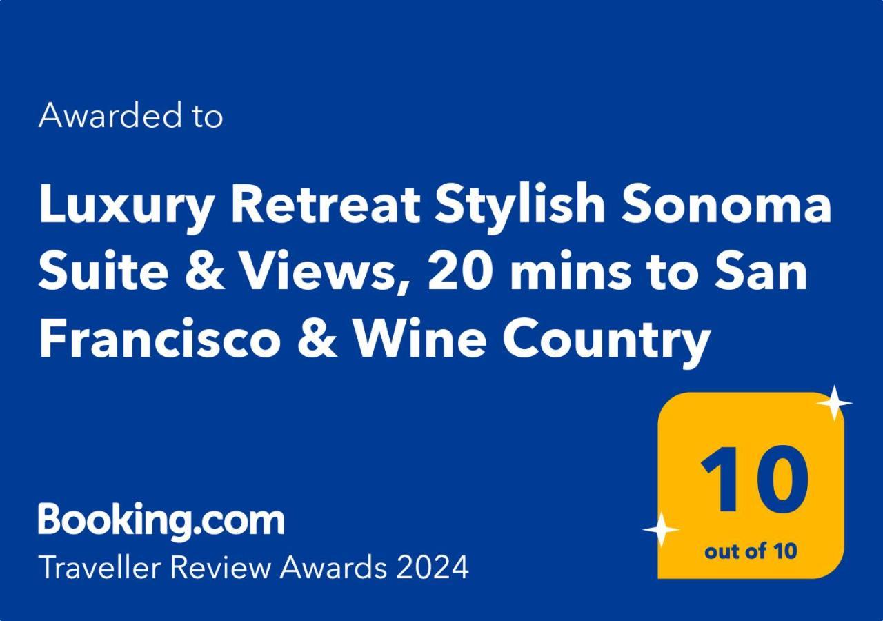 Luxury Suite With Views - San Rafael, Gateway To Sf & Wine Country Exteriör bild